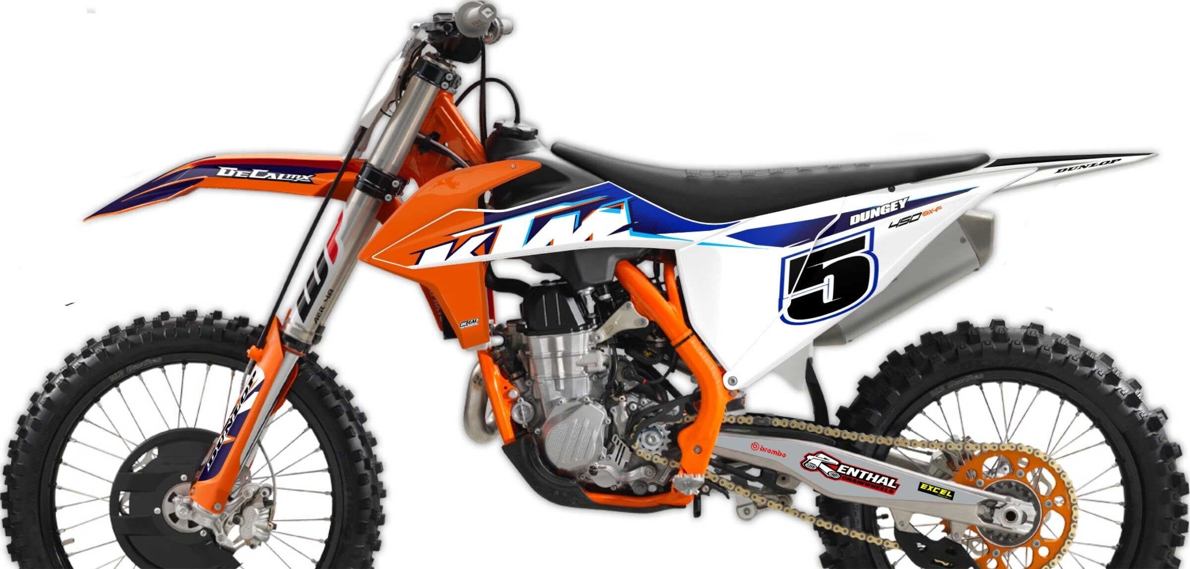 Semi Custom Complete Graphics Kit Ktm Sxf Oem Series