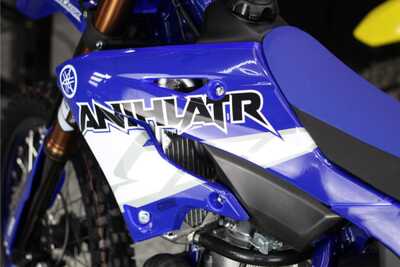 DeCal Works and Mx Revival Yamaha YZ500 Annihilator Dream Bike as seen on mXrevival YouTube Channel