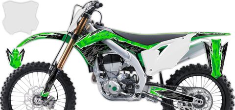 Semi Custom Full Graphics Kit Kawasaki KX450F 2019 T-10 Series