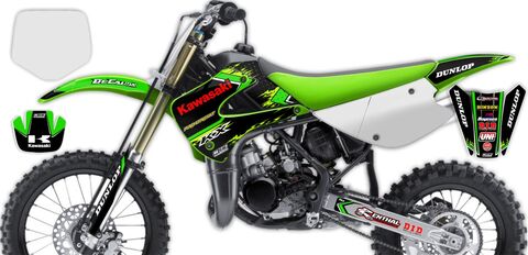 Ready Made Full Graphics Kit Kawasaki KX85 (2 Stroke) 2001 T-17 Series