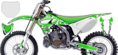 Semi Custom Full Graphics Kit Kawasaki KX250 (2 Stroke) 2003 T-7 Series