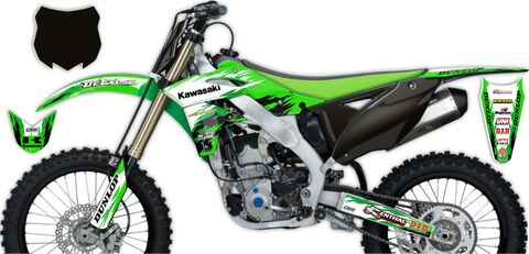 Ready Made Full Graphics Kit Kawasaki KX250F 2013 T-8 Series