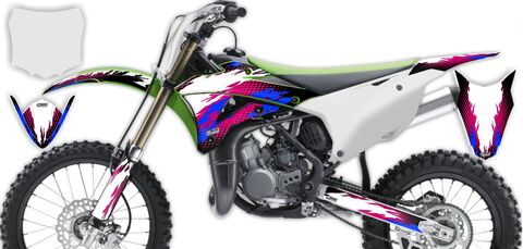 Semi Custom Full Graphics Kit Kawasaki KX85 (2 Stroke) 2014 T-8 Series