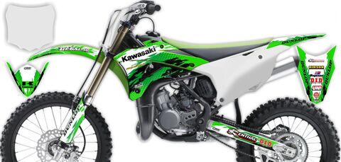 Ready Made Full Graphics Kit Kawasaki KX85 (2 Stroke) 2014 T-8 Series