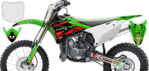 Ready Made Full Graphics Kit Kawasaki KX85 (2 Stroke) 2014 T-15 Series