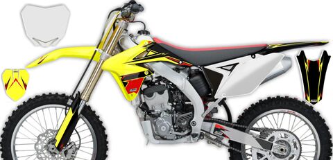 Semi Custom Full Graphics Kit Suzuki RMZ250 2013 T-15 Series