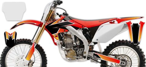 Semi Custom Full Graphics Kit Honda CRF450R 2004 T-11 Series