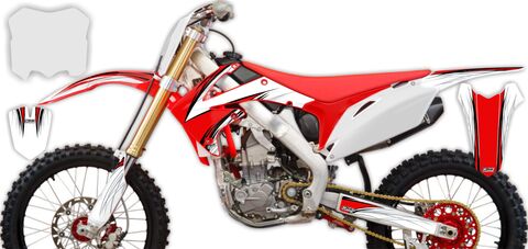 Semi Custom Full Graphics Kit Honda CRF450R 2009 T-9 Series