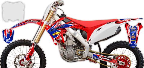 Ready Made Full Graphics Kit Honda CRF450R 2009 Digital Camo Series