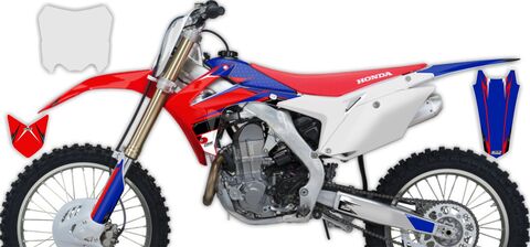 Semi Custom Full Graphics Kit Honda CRF450R 2013 T-15 Series