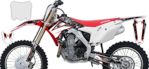 Semi Custom Full Graphics Kit Honda CRF450R 2013 Digital Camo Series