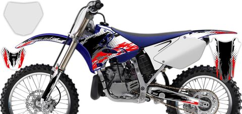 Semi Custom Full Graphics Kit Yamaha YZ250 (2 Stroke) 2002 T-8 Series