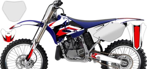 Semi Custom Full Graphics Kit Yamaha YZ250 (2 Stroke) 2002 T-4 Series