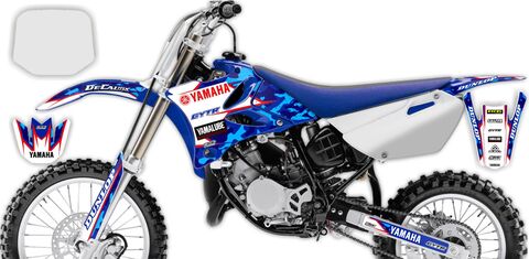 Ready Made Full Graphics Kit Yamaha YZ85 (2 Stroke) 2002 Traditional Camo Series