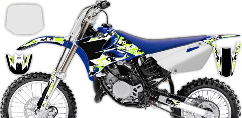 Semi Custom Full Graphics Kit Yamaha YZ85 (2 Stroke) 2002 Digital Camo Series