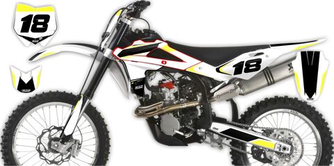 Semi Custom Complete Graphics Kit Husqvarna TC250 2013 Husqvarna Factory Series 18