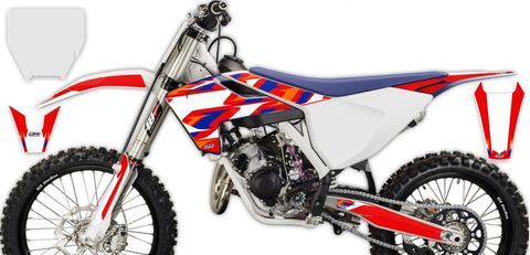 Semi Custom Full Graphics Kit Husqvarna TC125 2016 T-6 Series