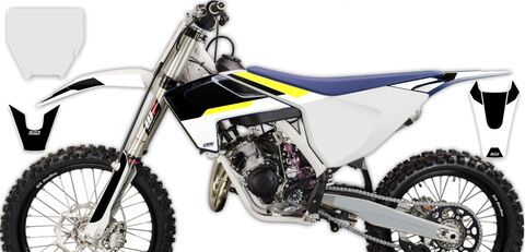 Semi Custom Full Graphics Kit Husqvarna TC125 2016 Husqvarna Factory Series 18