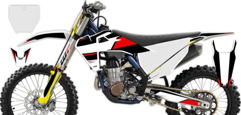 Semi Custom Full Graphics Kit Husqvarna FC450 2019 T-1 Series