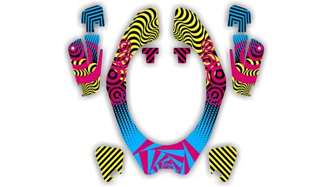 Neck Brace DeCals - Havok