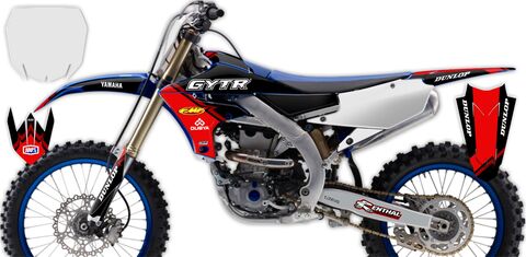 Semi Custom Full Graphics Kit Yamaha YZ450F 2018 T-18 Series