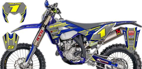 Ready Made Complete Graphics Kit 2022 SHERCO T-11 Series