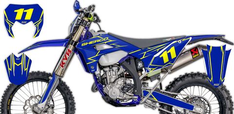 Semi Custom Complete Graphics Kit 2022 Sherco T-11 Series