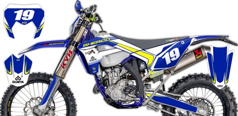 Semi Custom Complete Graphics Kit 2022 Sherco Factory Series 19