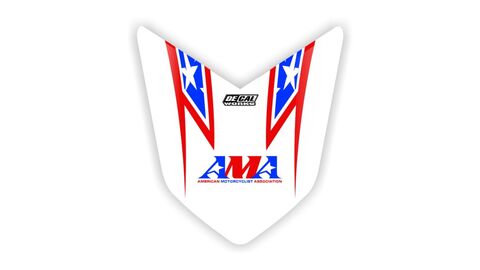 Front Fender Graphics Kit for Yamaha YZ Dirt Bike