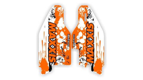 Lower Fork Leg Decals fits Suzuki RMZ Dirt Bikes