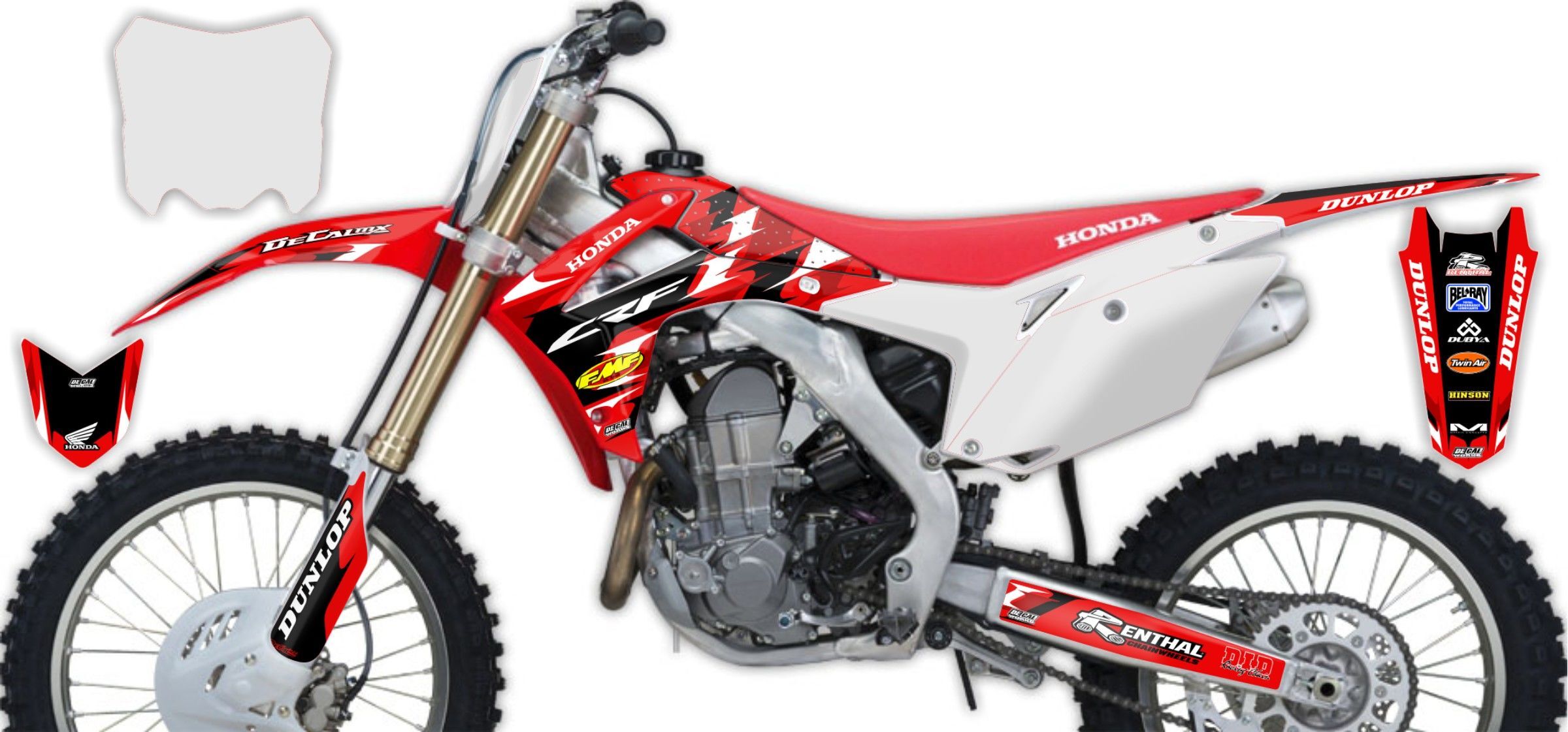 2013 crf450r graphics kit