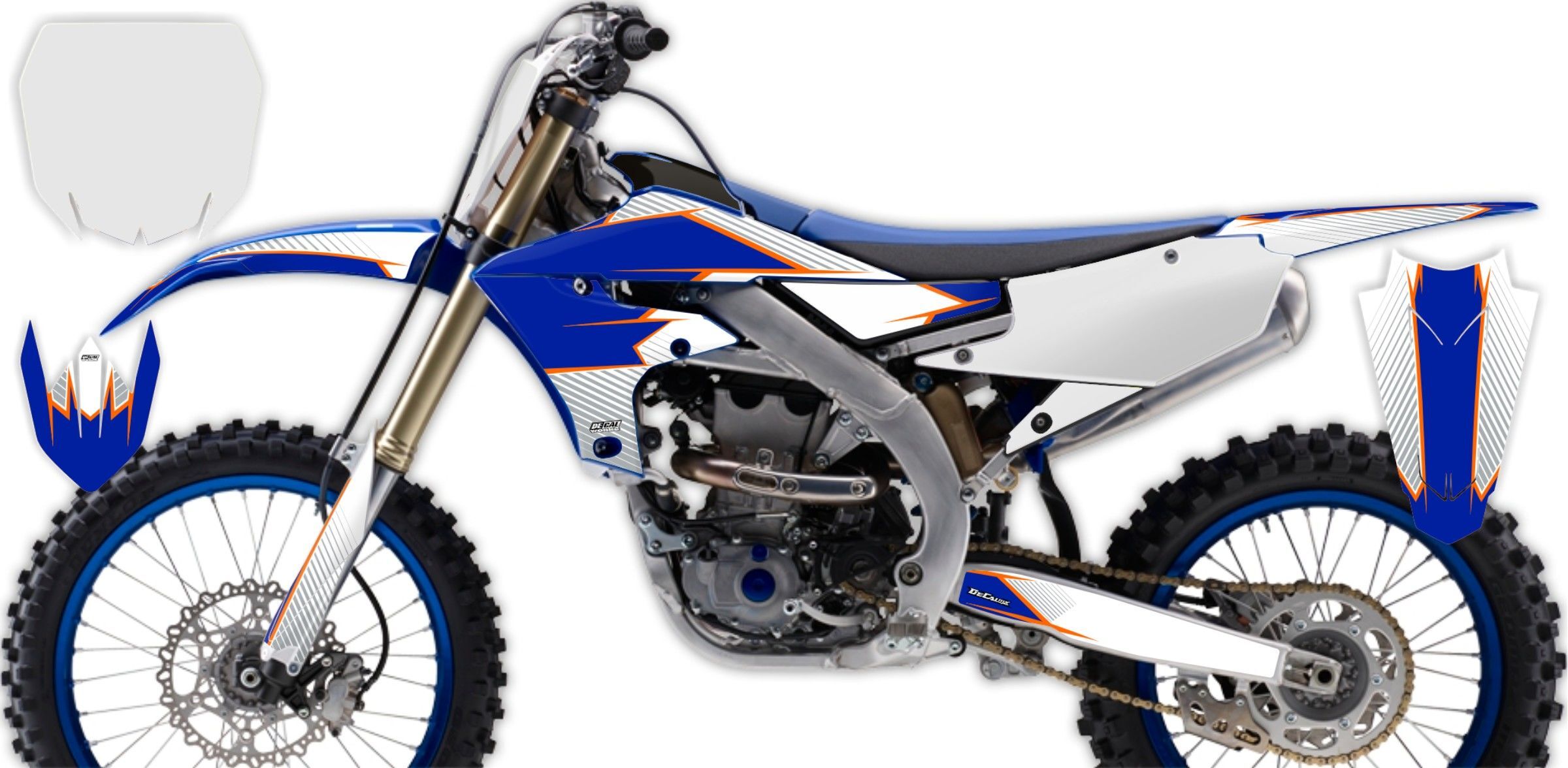 Semi Custom Full Graphics Kit Yamaha YZ450F 2018 T-11 Series