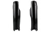 UFO Black Lower Fork Guards replacement plastics for 90-18 Honda CR125, CR250, CR500, CRF250, CRF450 dirt bikes