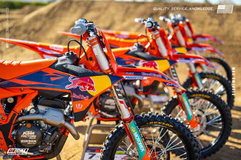 DeCal Works is a proud sponsor of the 2025 Red Bull KTM Factory Racing Team image 3