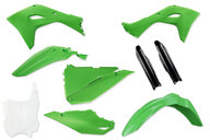 Mix & Match Plastic Kit With Lower Forks for 24-25 Kawasaki KX250F, KX450F