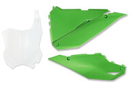 Mix & Match Number Plate Plastic Kit for 24-25 Kawasaki KX250F, KX450F