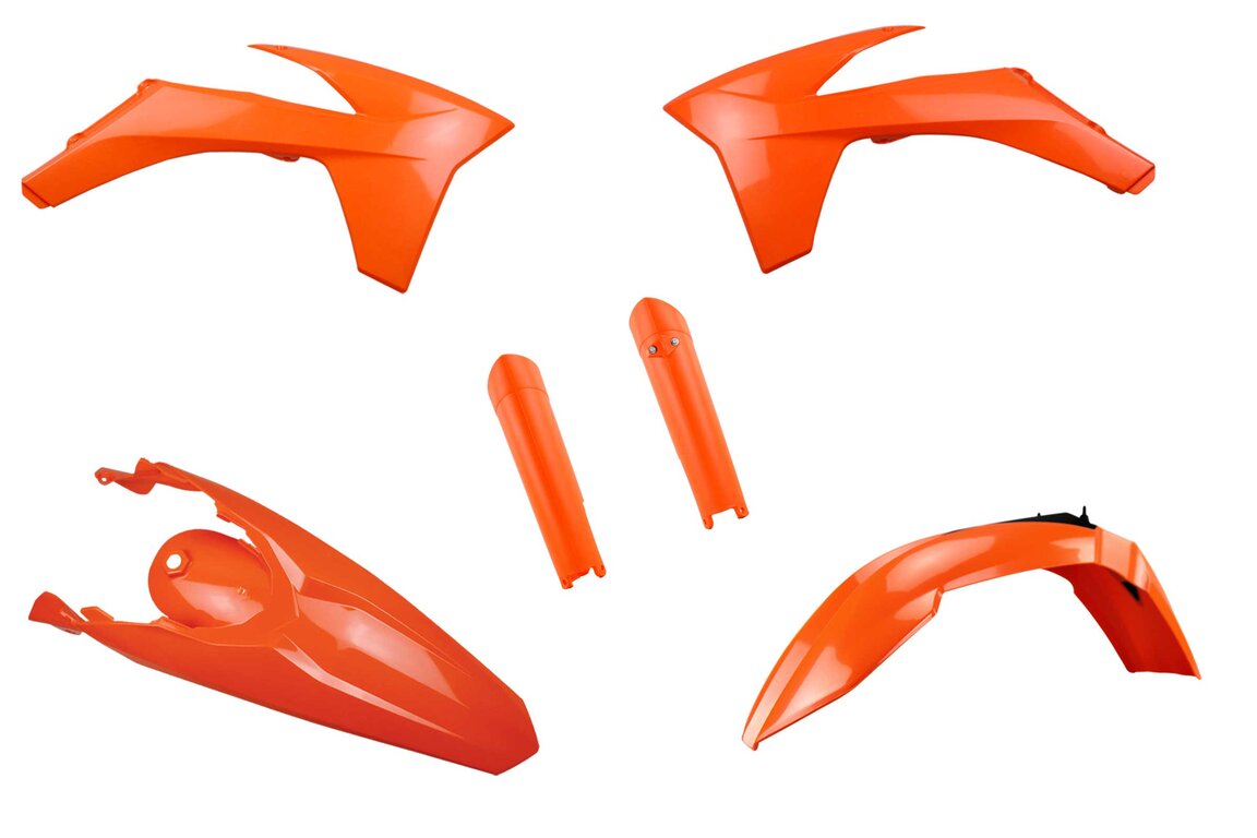 Mix & Match 6 Piece Plastic Kit for 11-13 KTM EXC, EXCF, SX, XC, XCW