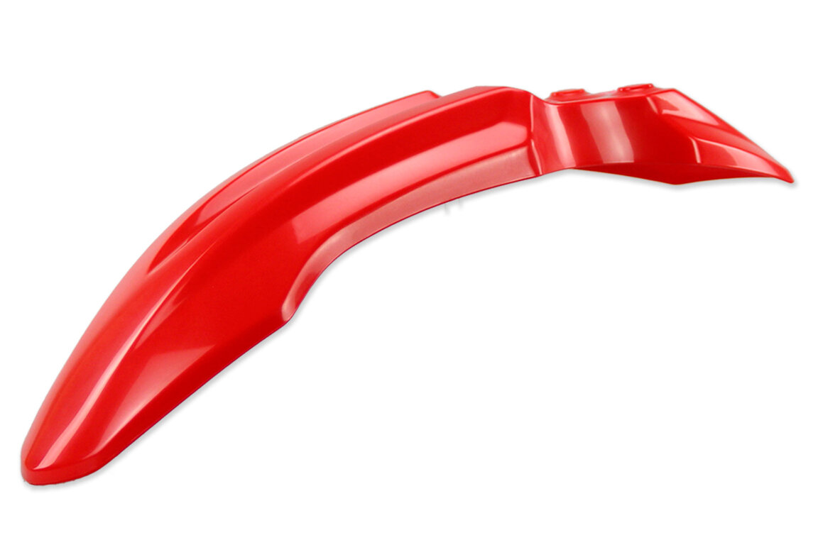 Polisport Red Front Fender for 04-25 Honda CRF50