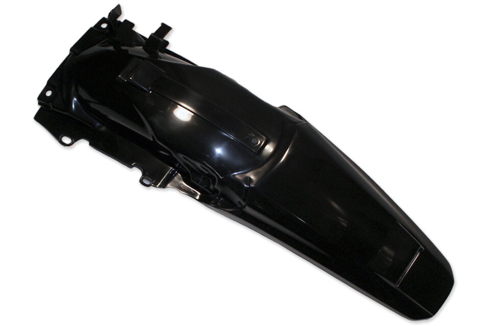 UFO Black Rear Fender replacement plastics for 04-17 Honda CRF250 dirt bikes