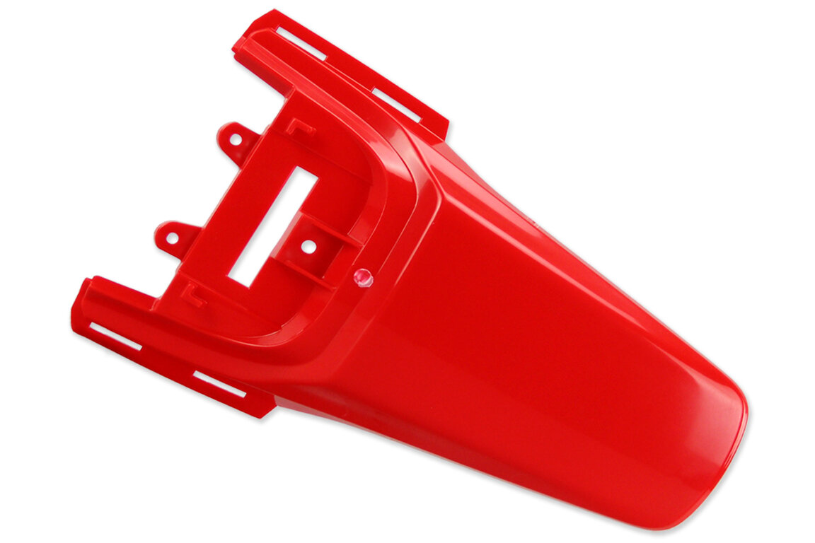 Polisport Red Rear Fender for 04-25 Honda CRF50