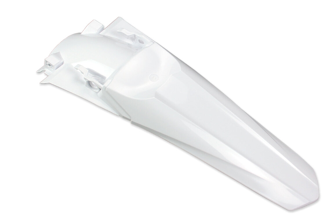 Polisport White Rear Fender for 13-17 Honda CRF250, CRF450