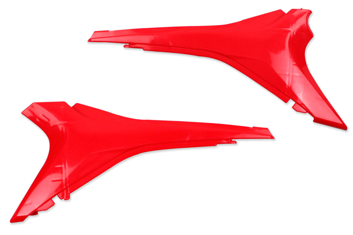 UFO Red Airbox Covers for 09-13 Honda CRF250, CRF450