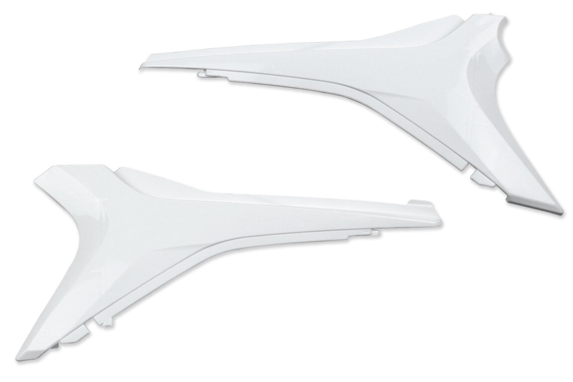 UFO White Airbox Covers for 09-13 Honda CRF250, CRF450