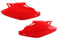 UFO Red Side Number Plates for 02-07 Honda CR125, CR250