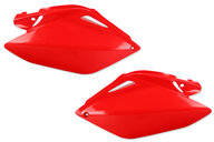 UFO Red Side Number Plates for 06-09 Honda CRF250