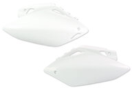 UFO White Side Number Plates for 07-08 Honda CRF450