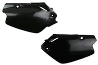 UFO Black Side Number Plates for 03-07 Honda CR85