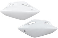 UFO White Side Number Plates for 07-25 Honda CRF150