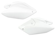 UFO White Side Number Plates for 04-17 Honda CRF250