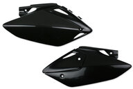 UFO Black Side Number Plates for 05-17 Honda CRF450